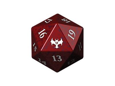 Innistrad Crimson Vow d20 ζάρι ΚΟΚΚΙΝΟ