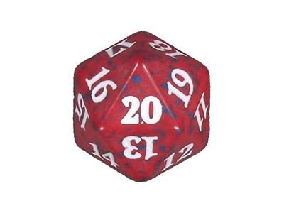 Game Night 2019 d20 Dice RED