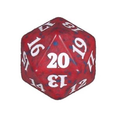 Game Night 2019 d20 Dice RED