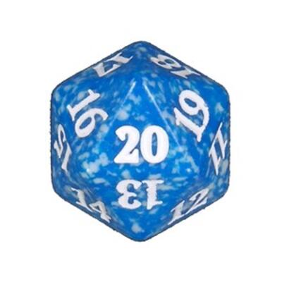 Game Night 2019 d20 Dice BLUE
