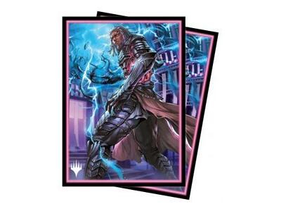 100 Kamigawa Neon Dynasty "Tezzeret, Betrayer of Flesh" Sleeves