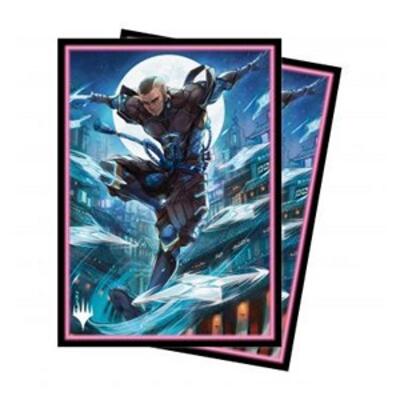 100 Kamigawa Neon Dynasty: "Kaito Shizuki" Sleeves