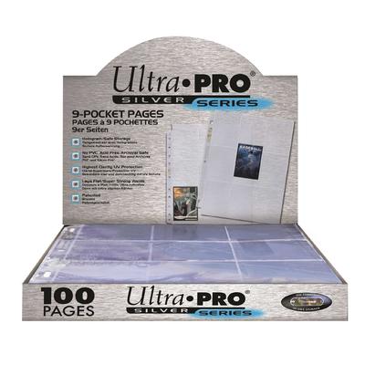 ULTRA PRO SILVER SERIES κουτί με 100 Σελίδες για Αλμπουμ