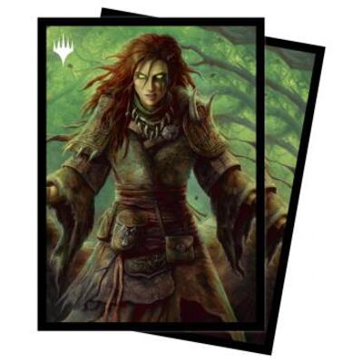 100 CL Baldur's Gate Exit From Exile "Faldorn, Dread Wolf Herald" Sleeves