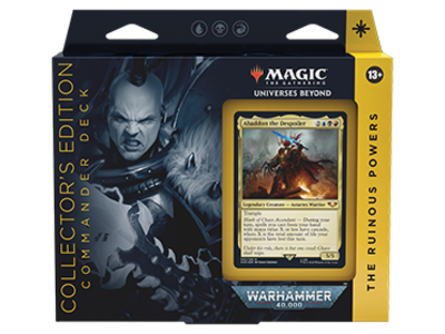 Commander WarHammer 40K The Ruinous Powers Collector's Edition