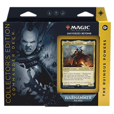 Commander WarHammer 40K The Ruinous Powers Collector's Edition