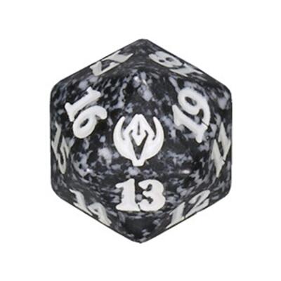 STRIXHAVEN d20 ζάρι ΜΑΥΡΟ (Silverquill)