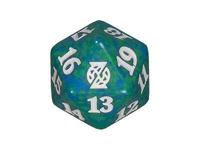 STRIXHAVEN d20 ζάρι ΠΡΑΣΙΝΟ (Quandrix)
