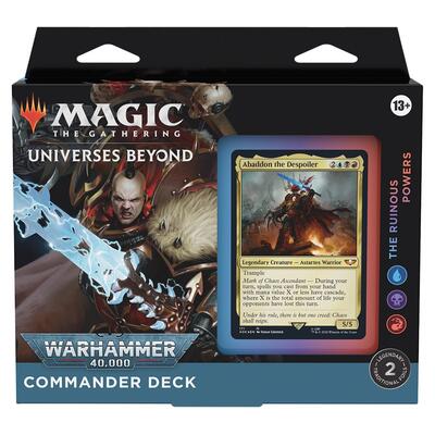 Commander WarHammer 40K The Ruinous Powers