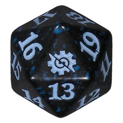 KAMIAGAWA Neon Dynasty d20 ζάρι ΜΠΛΕ