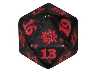 KAMIAGAWA Neon Dynasty d20 ζάρι ΚΟΚΚΙΝΟ