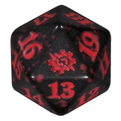 KAMIAGAWA Neon Dynasty d20 ζάρι ΚΟΚΚΙΝΟ