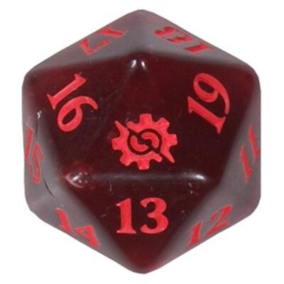 Brothers ' War GIFT BUNDLE d20 DICE RED / URZA