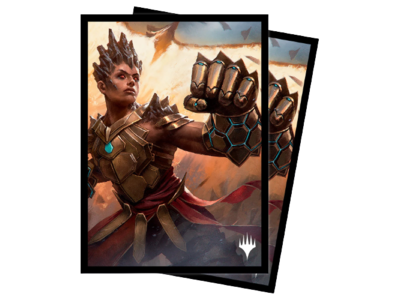 100 Phyrexia All Will Be One: "Neyali, Suns’ Vanguard" Sleeves
