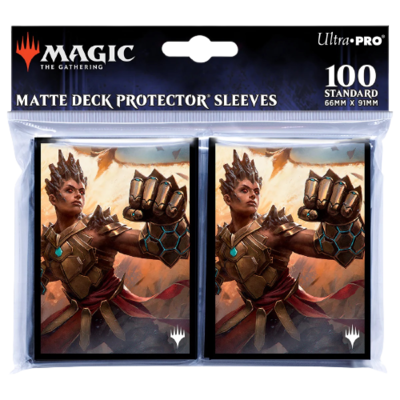 100 Phyrexia All Will Be One: "Neyali, Suns’ Vanguard" Sleeves