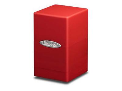 Ultra Pro Satin Tower Deck Box-RED