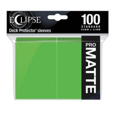 100 Ultra Pro Pro-Matte Eclipse Sleeves (Lime Green)