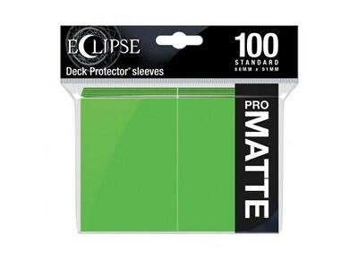 100 Ultra Pro Pro-Matte Eclipse Sleeves (Lime Green)