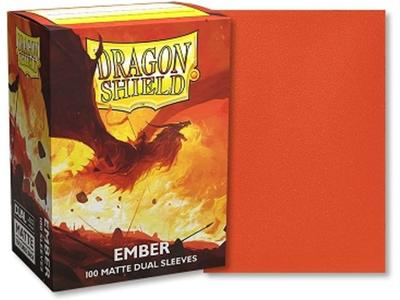 100 Dragon Shield "EMBER " Matte Dual Sleeves