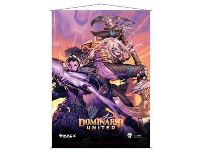 Wall Scroll Dominaria United "Ajani and Liliana"