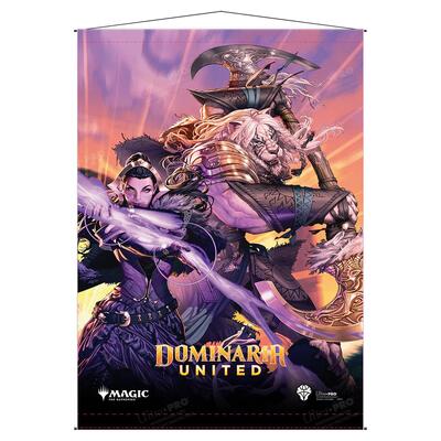 Wall Scroll Dominaria United "Ajani and Liliana"