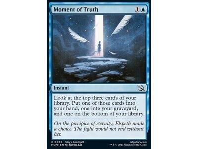 Moment of Truth