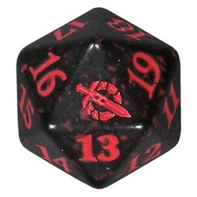 MARCH of the Machine d20 ζάρι ΚΟΚΚΙΝΟ