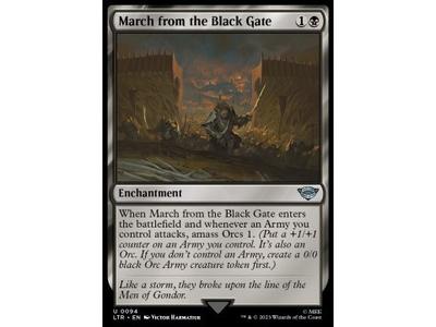 March from the Black Gate