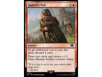Quarrel's End