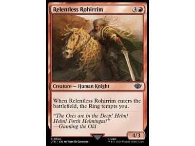 Relentless Rohirrim
