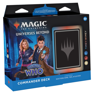 Commander Doctor Who "Timey-Wimey"