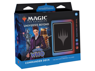 Commander Doctor Who "Masters of Evil"