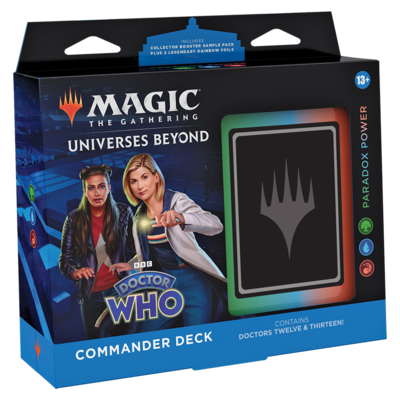 Commander Doctor Who ""Paradox Power"