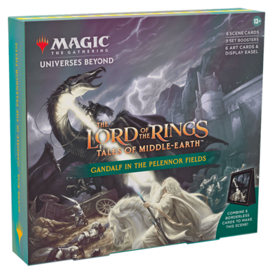 The Lord of the Rings Holiday SCENE BOX :Gandalf in Pelennor Fields
