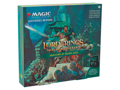 The Lord of the Rings Holiday SCENE BOX :Aragorn at Helm’s Deep