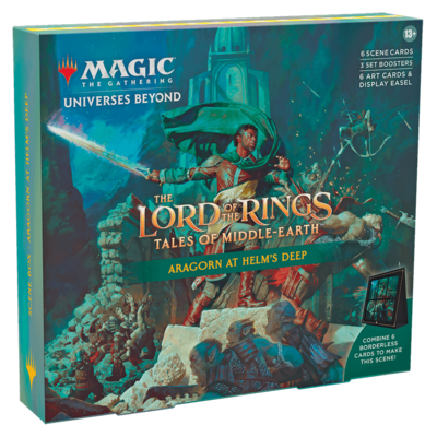 The Lord of the Rings Holiday SCENE BOX :Aragorn at Helm’s Deep