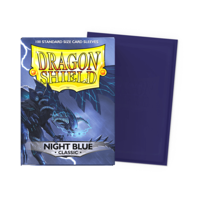100 Dragon Shield " Night Blue"  Classic Sleeves