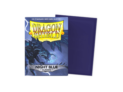 100 Dragon Shield " Night Blue"  Classic Sleeves