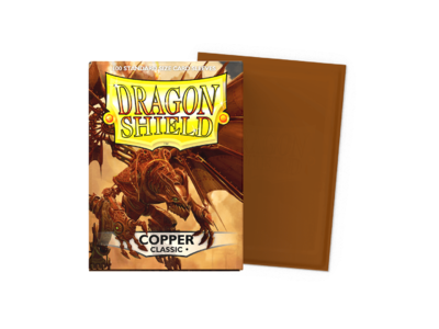 100 Dragon Shield " Copper - Fiddlestix"  Classic Sleeves