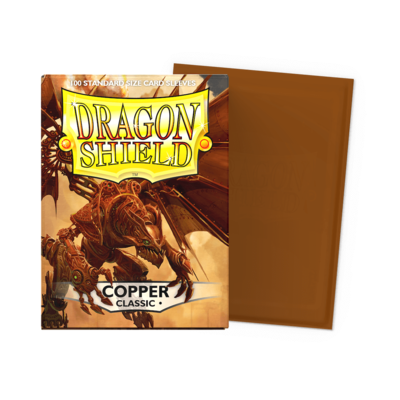 100 Dragon Shield " Copper - Fiddlestix"  Classic Sleeves