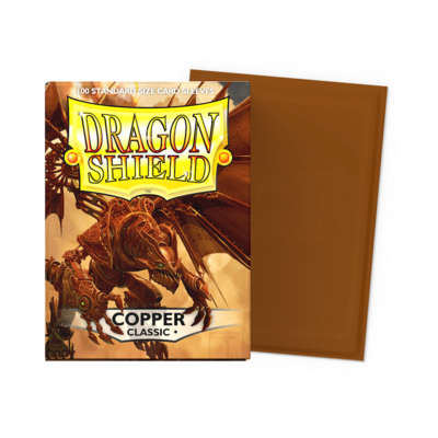 100 Dragon Shield " Copper - Fiddlestix"  Classic Sleeves