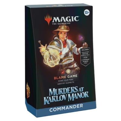 Commander Murders at Karlov Manor: "Blame Game" Commander Deck