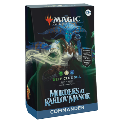 Commander Murders at Karlov Manor: "Deep Clue Sea" Commander Deck