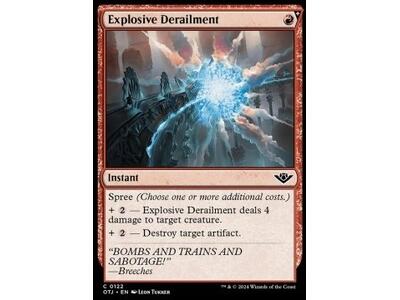 Explosive Derailment