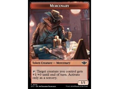 Mercenary Token (Red 1/1)