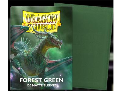 100 Dragon Shield "FOREST GREEN" Matte Dual Sleeves