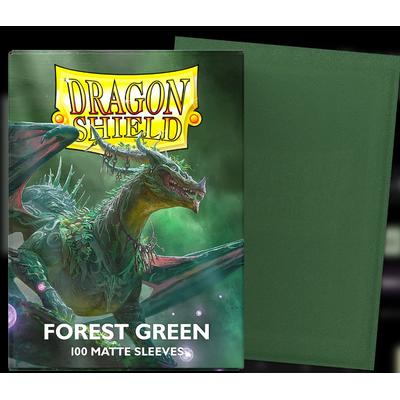 100 Dragon Shield "FOREST GREEN" Matte Dual Sleeves