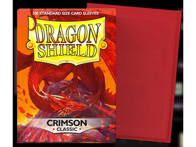 100 Dragon Shield "CRIMSON" Matte STANARD Sleeves