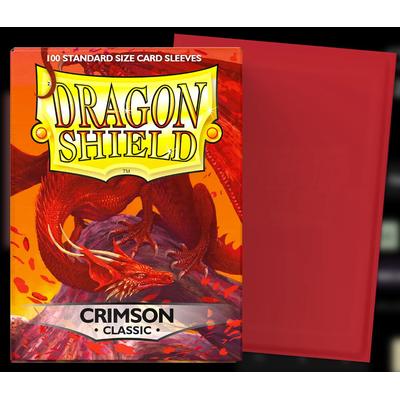 100 Dragon Shield "CRIMSON" Matte STANARD Sleeves