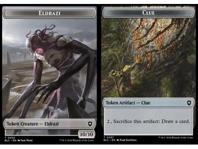 Eldrazi Token (C 10/10) // Clue Token